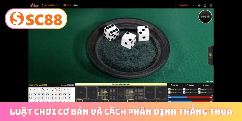 Luật chơi cơ bản và cách phân định thắng thua